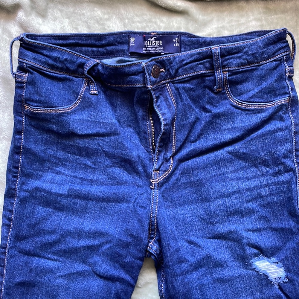 High-Rise Jean Leggings